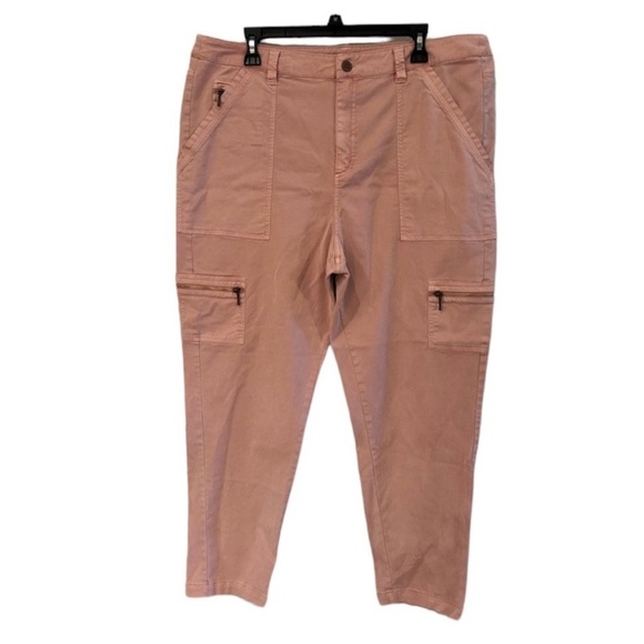 Soft surroundings mauve pink women's pants size 18 - Picture 1 of 8